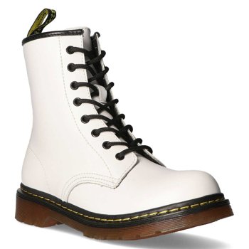 Kožené vysoké boty Filippo GL429/21 WH bílé