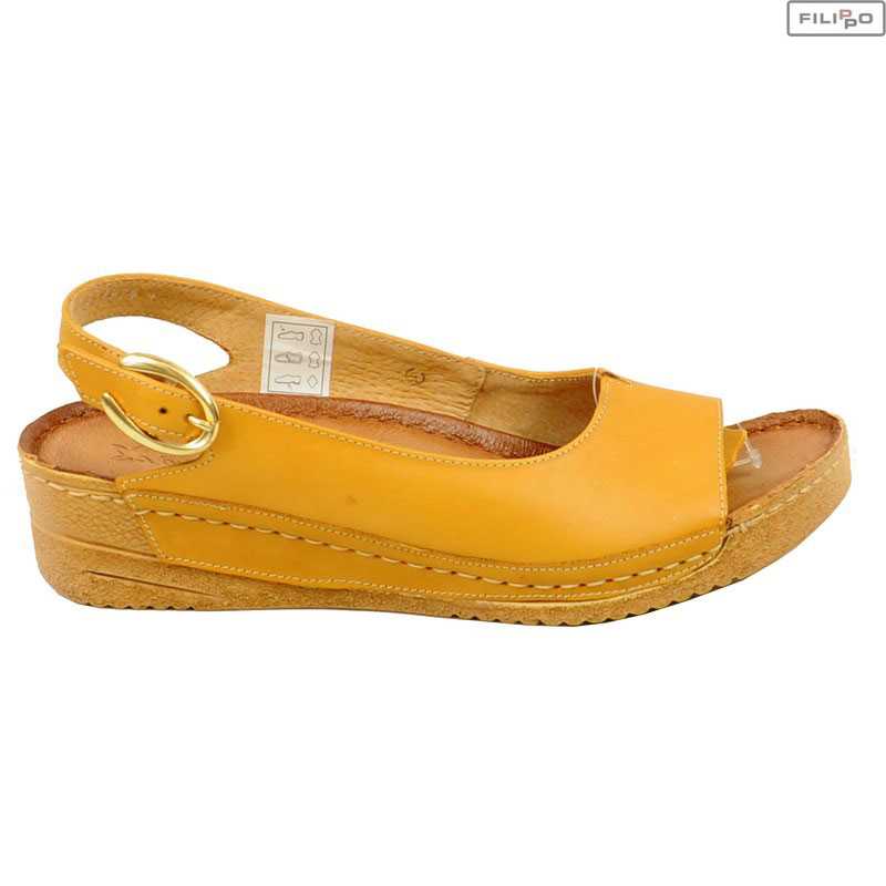 MACIEJKA 01974-07 / 00-5 žluté sandály 8021063