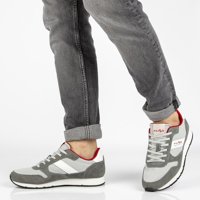 Kožené boty Filippo MSP2117/21 GR šedé