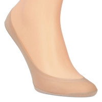 Béžové dámské ponožky ZZX0040