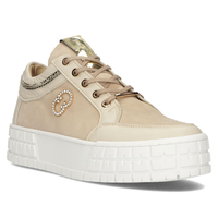 Kožené sneakersy Filippo 149 béžoé