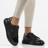 Kožené sneakersy Filippo DP4138/22 BK černé