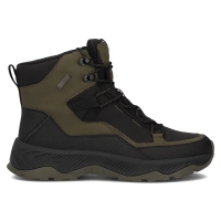 Černě Khaki trekové boty Filippo MTR6654/24 BK KH
