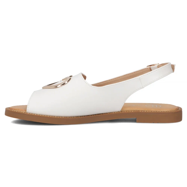 Bílé sandály Filippo DS6926/25 WH