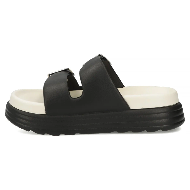 Černé pantofle Filippo DK7914/26 BK