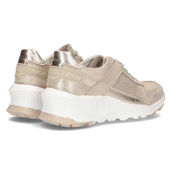 Kožené sneakersy Filippo DP2008/21 GO zlaté