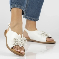 Bílé sandály Filippo DS7891/26 WH