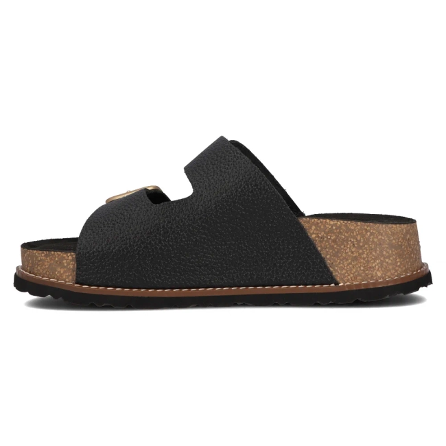 Černé pantofle Yokono OCA-013 OPA NEGRO