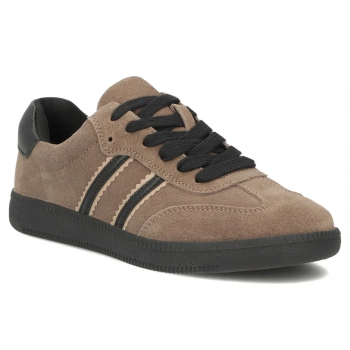 Hnědé kožené tenisky Filippo DP7984/26 BR