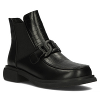 Černé boty Filippo DBT4076/22 BK