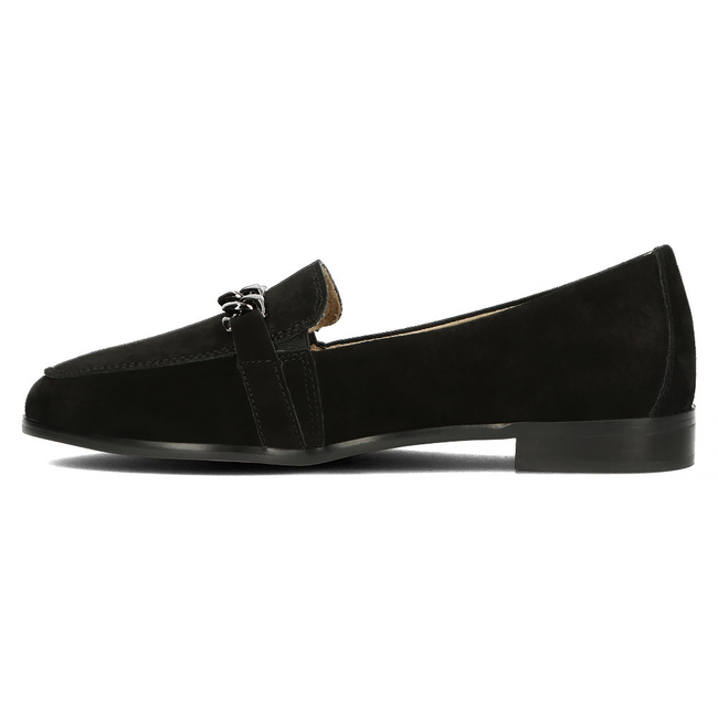 Černé kožené mokasíny Filippo DP3626/22 BK
