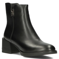Černé kotníkové boty Filippo DBT4854/23 BK