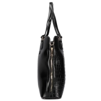 Černá kabelka shopper noir essence