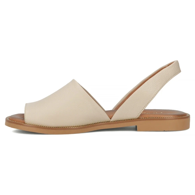 Taupe kožené sandály Filippo 40327