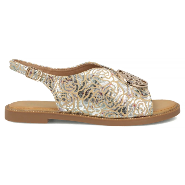 Zlaté sandály Filippo DS7894/26 GO