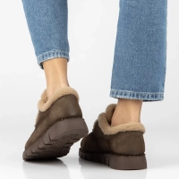 Khaki kožené tenisky Filippo DP8181/26 KH