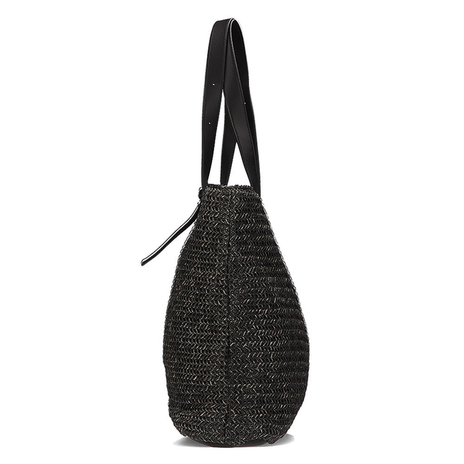 Černá košíková kabelka Filippo Shopper TD0132/21 BK