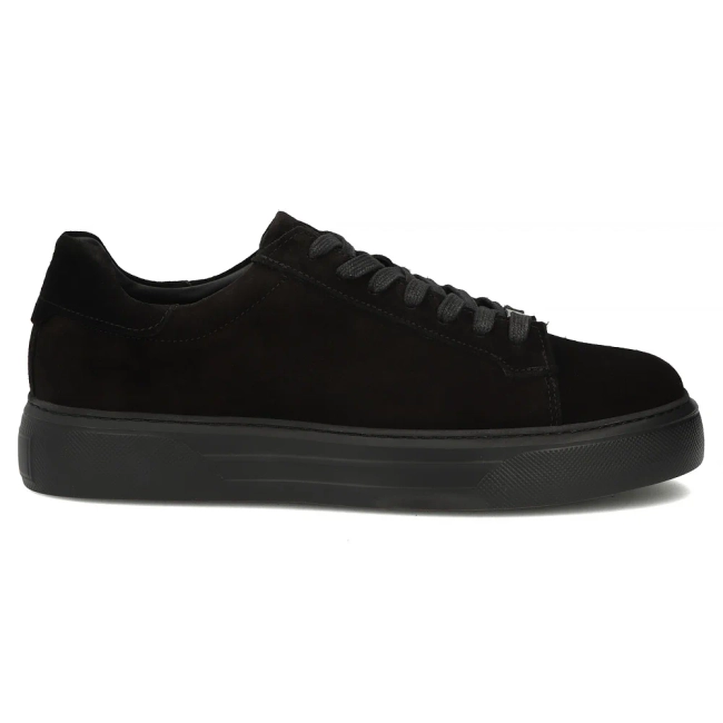 Černé kožené tenisky Filippo MP8277/26 BK