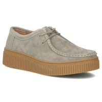 Khaki kožené polobotky Filippo DP7500/26 KH