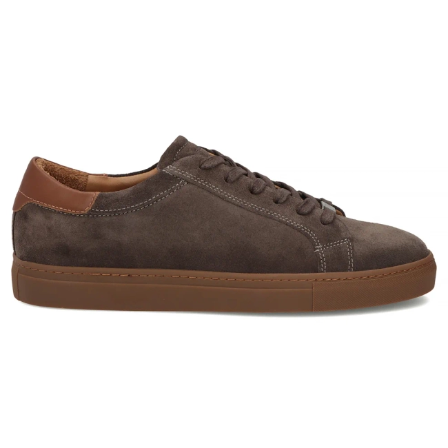 Taupe kožené tenisky Filippo MP8273/26 TP