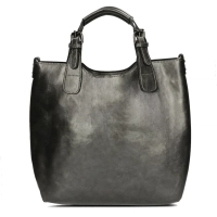 Gun metal kabelka Ines Delaure 168168