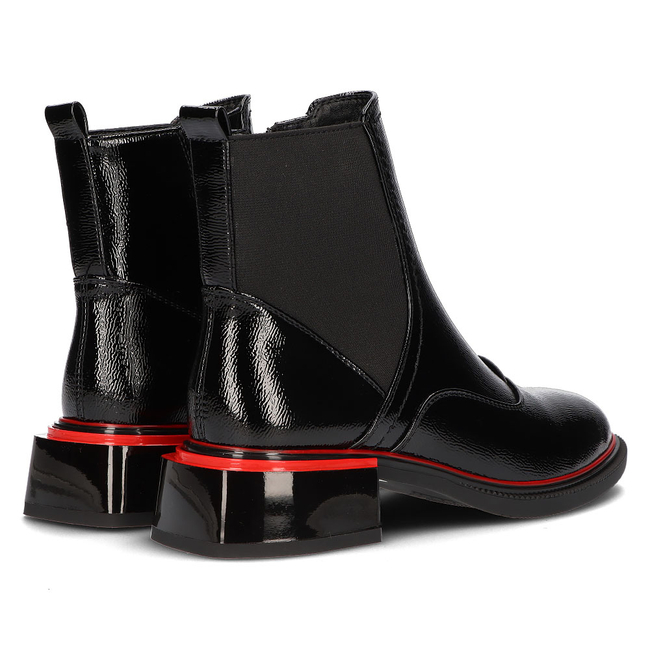 Černé boty Filippo DBT3106/22 BK