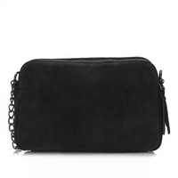 Kabelka Toscanio Suede A258 Suede černá