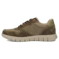 Khaki kožené tenisky Filippo MP8296/26 KH