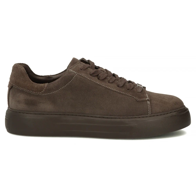 Taupe kožené tenisky Filippo MP8277/26 TP