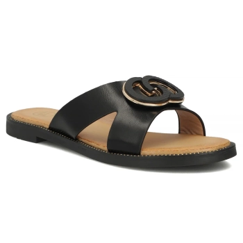 Černé pantofle Filippo DK7890/26 BK