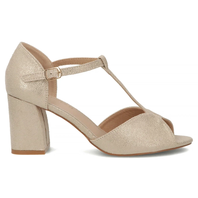 Zlaté sandály Filippo DS7901/26 GO