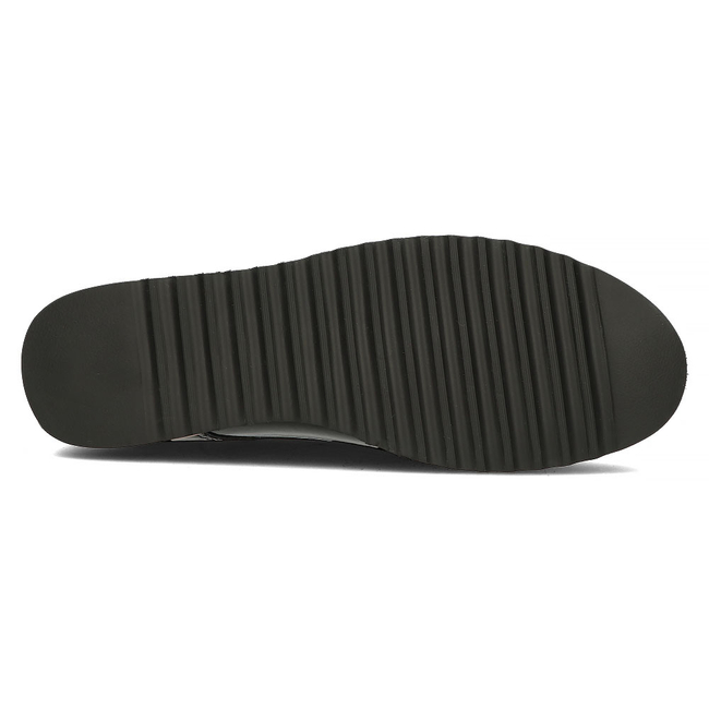 Černé kožené polobotky Filippo DP1514/22 BK
