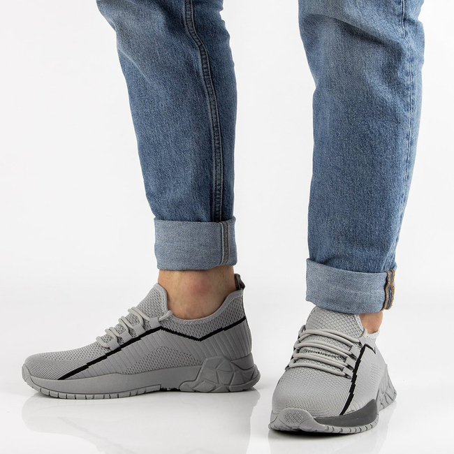 Šedé sneakersy Filippo MTN2291/21 GR