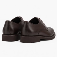 Hnědé kožené polobotky Filippo MP8255/26 D BR