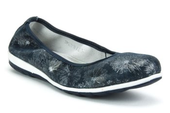 Boty Filippo DP023 / 18 BL FL Blue Flowers