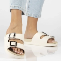 Béžové pantofle Filippo DK7915/26 BE