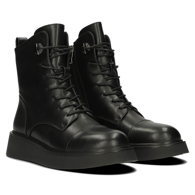 Černé boty Filippo DBT4068/22 BK