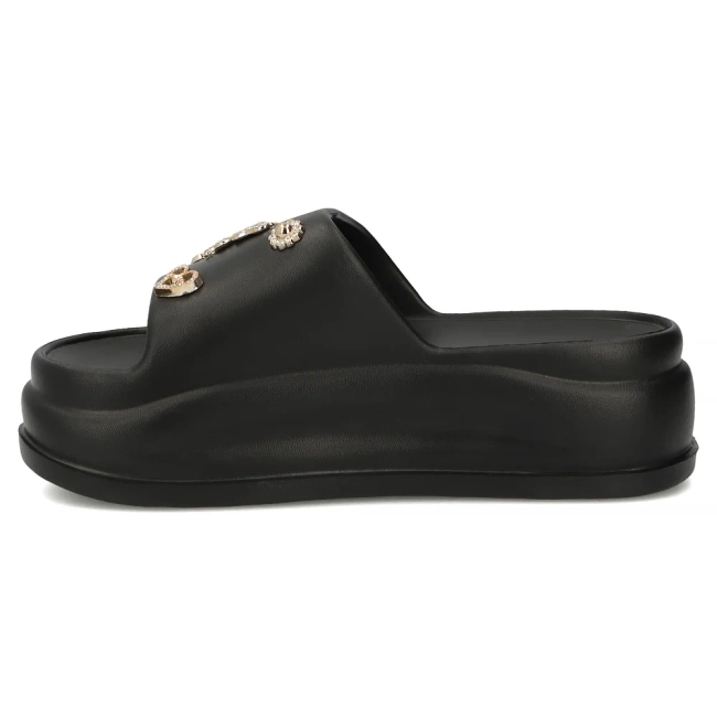 Černé pantofle Filippo DK7913/26 BK