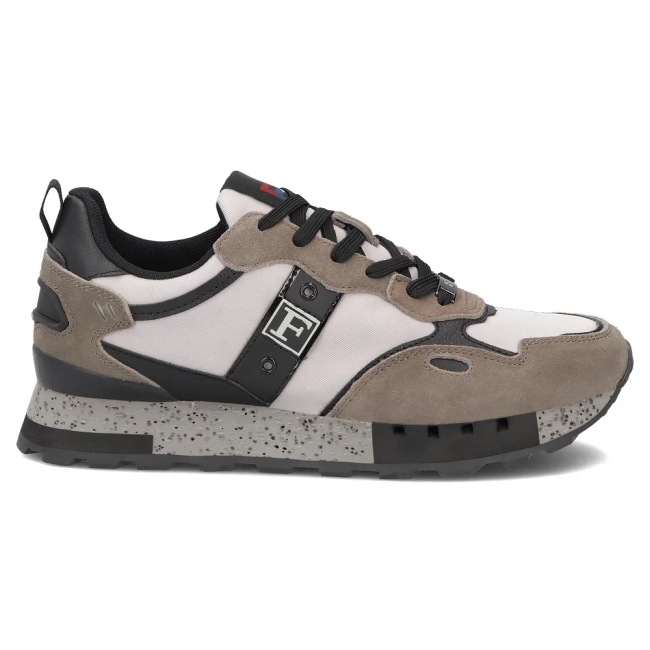 Taupe kožené tenisky Filippo MSP7835/26 TP