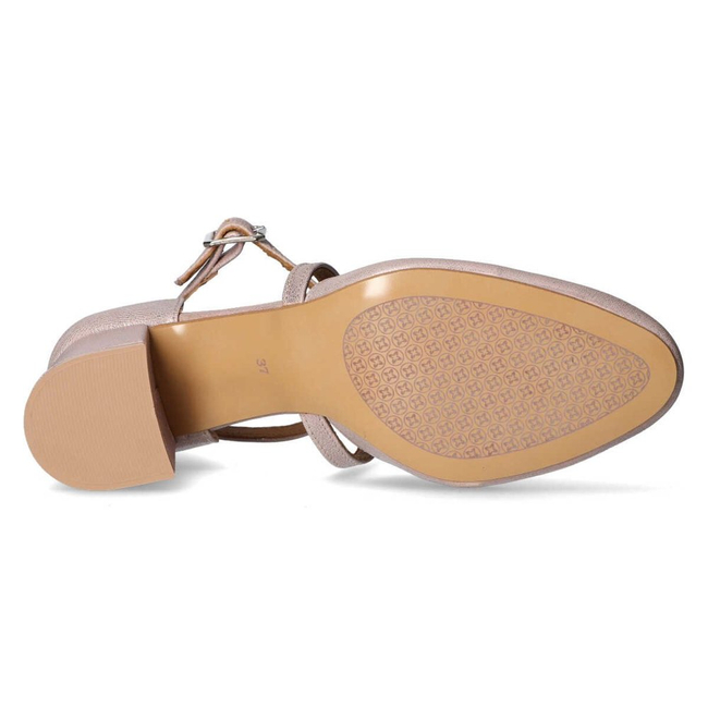 Filippo 04070-45 / 00-1 Růžové kovové boty