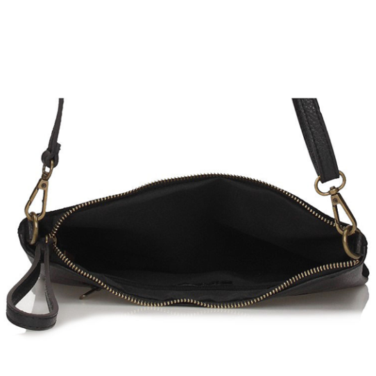 Peněženka Toscanio Suede Braided C87 černá