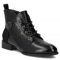 Černé kotníkové boty Filippo DBT4824/26 BK