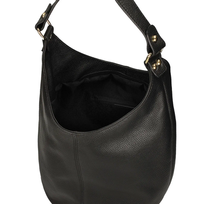 Toscanio Shopper Kůže F118 černá